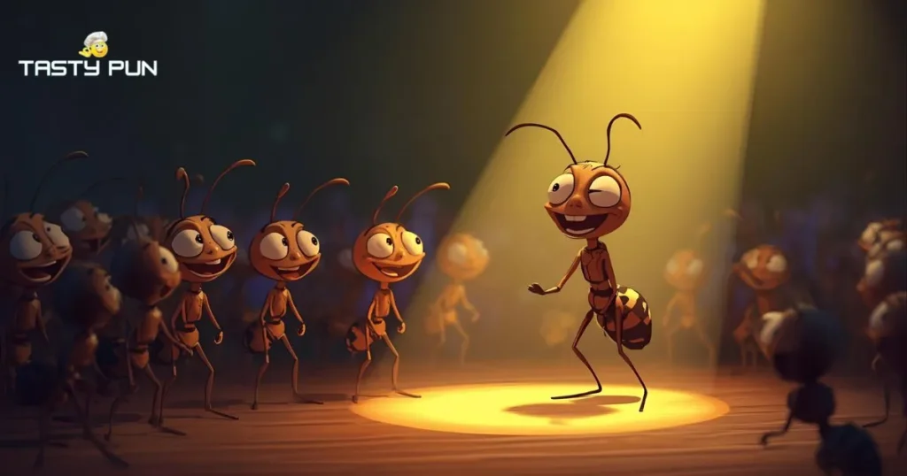 Anticipating Laughter: Ant Puns and Jokes