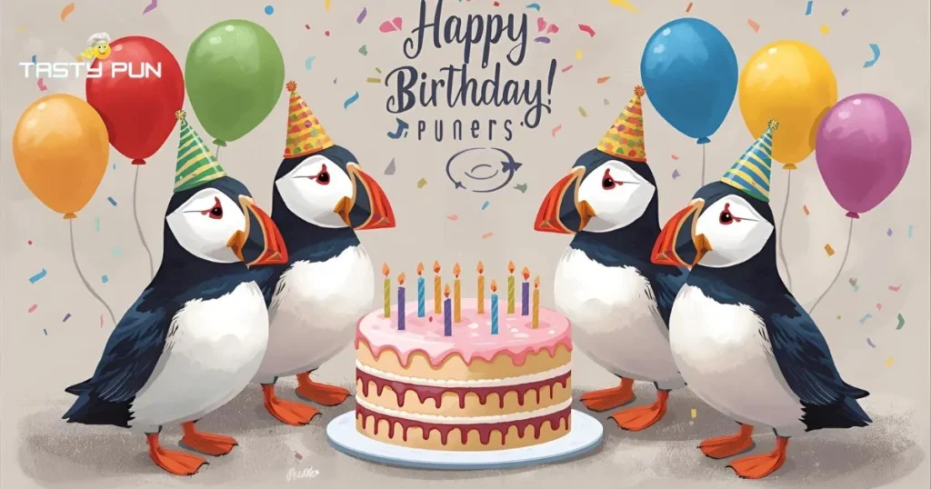 Puffin Birthday Puns & Jokes