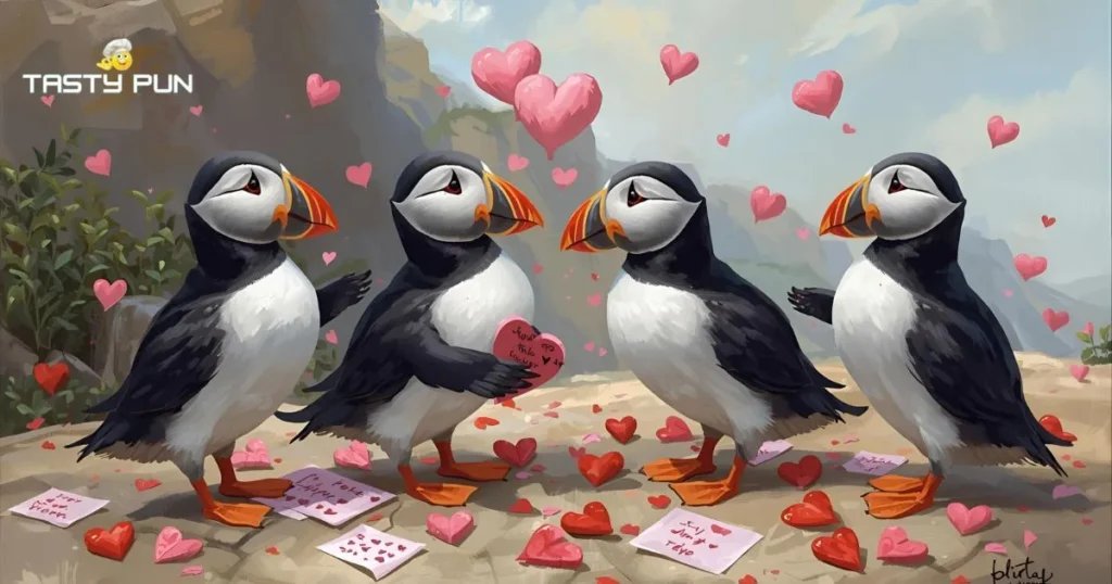 Valentine Puffin Puns & Jokes