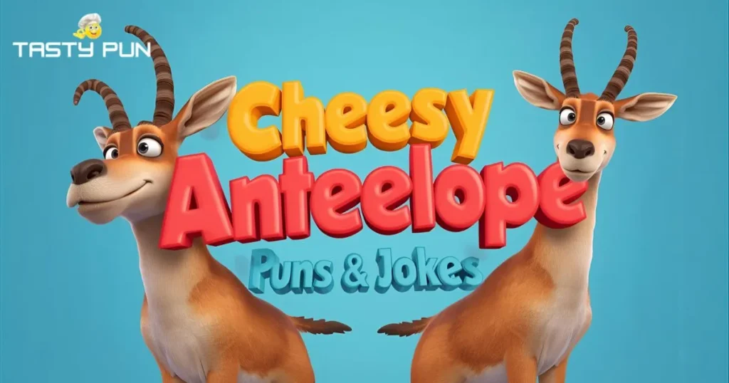Cheesy Antelope Puns & Jokes