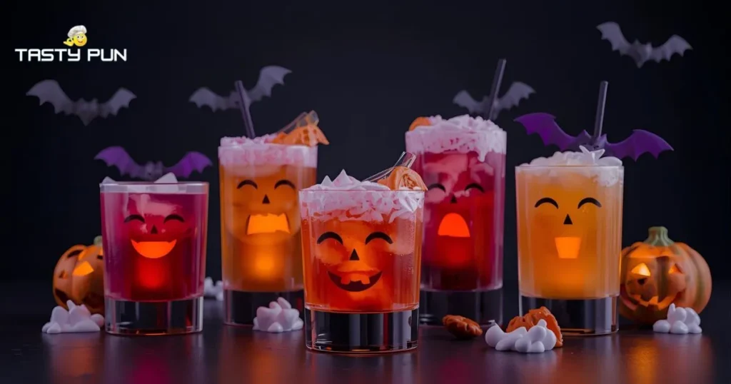 Cheesy Halloween Drink Puns