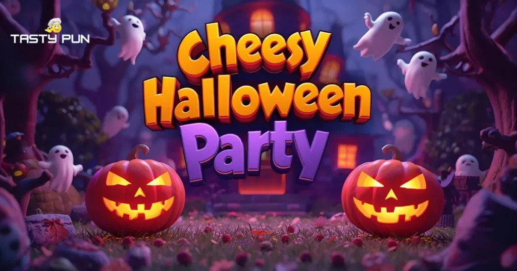 Cheesy Halloween Party Puns