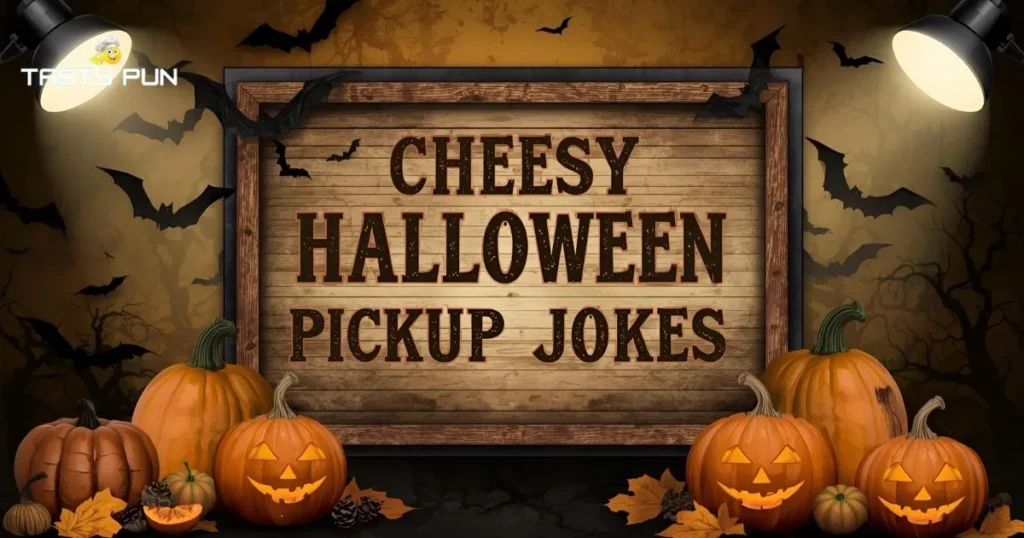 Cheesy Halloween Pickup Jokes