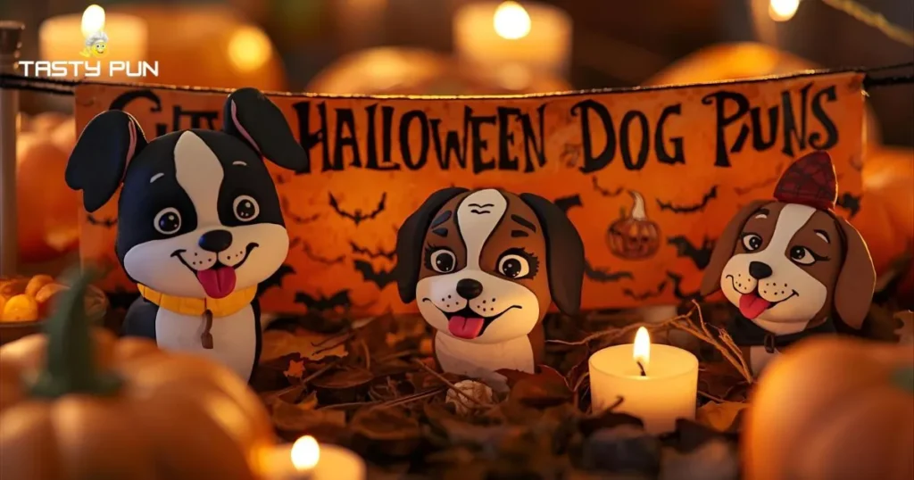 Cute Halloween Dog Puns