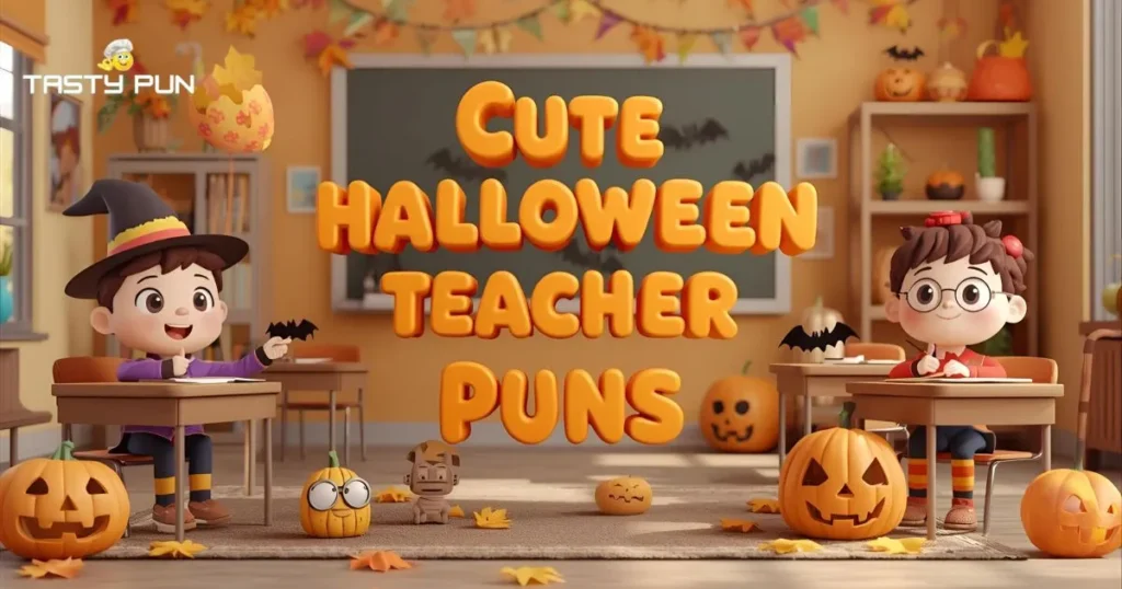 Cute Halloween Teacher Puns