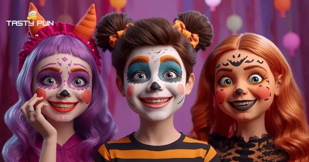Kid-Friendly Halloween Makeup Puns