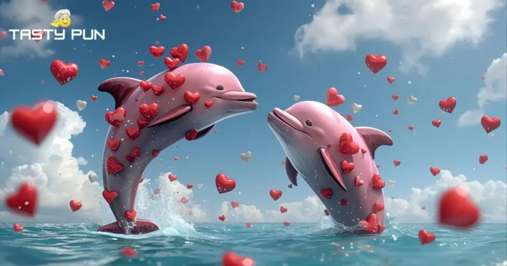 Valentine’s Day Dolphin Puns & Jokes