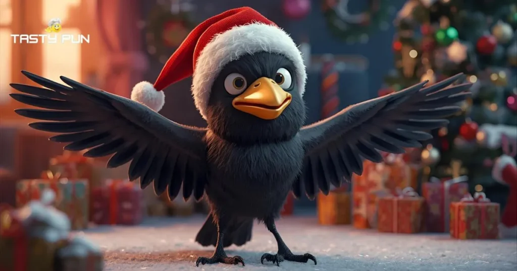 Crow Christmas Puns & Jokes
