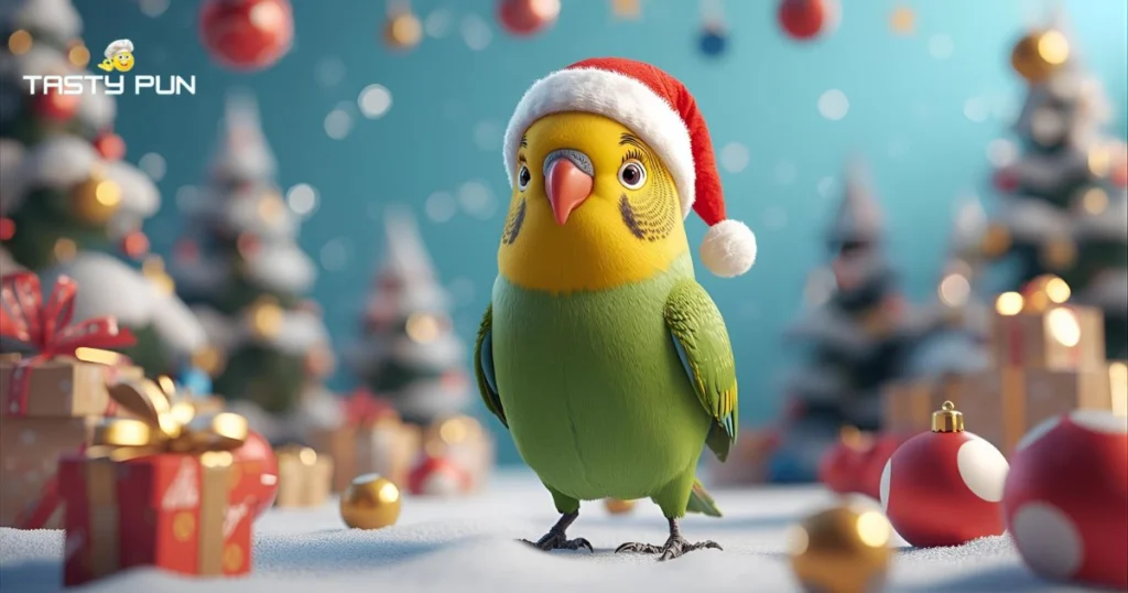 Budgie Christmas Puns & Jokes