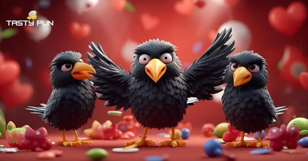 Cheesy Crow Puns & Jokes