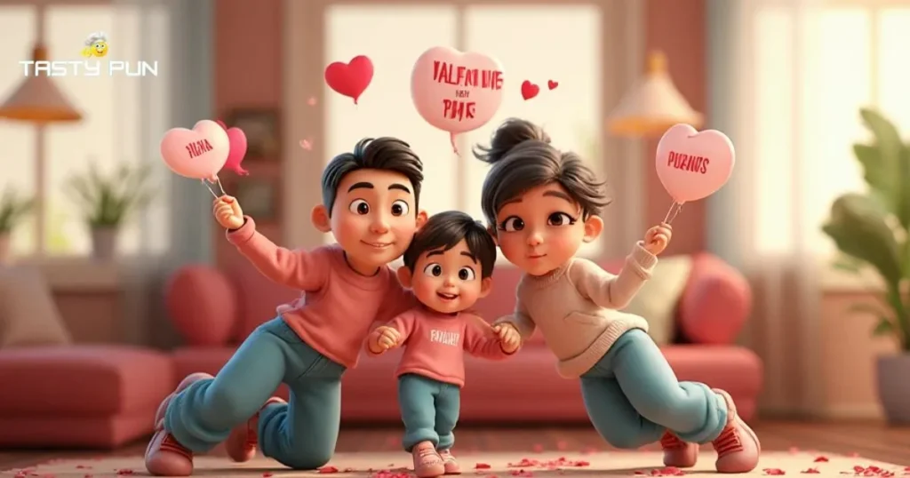 Clever Family Valentine Puns for Parents