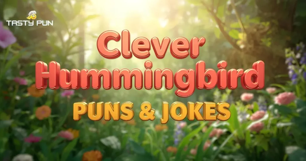 Clever Hummingbird Puns & Jokes