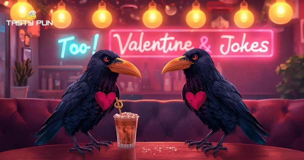 Crow Valentine Puns & Jokes