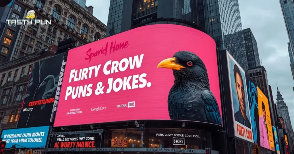 Flirty Crow Puns & Jokes