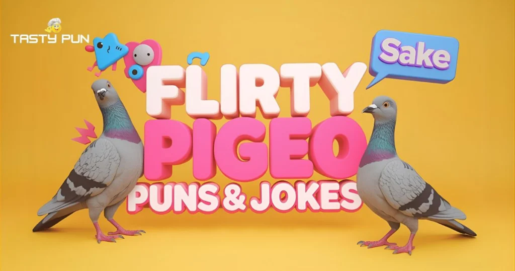 Flirty Pigeon Puns & Jokes