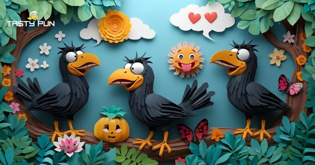 Funny Crow Puns & Jokes