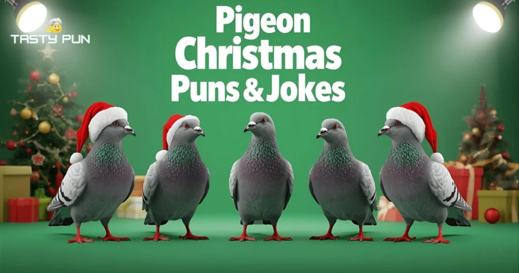 Pigeon Christmis Puns & Jokes