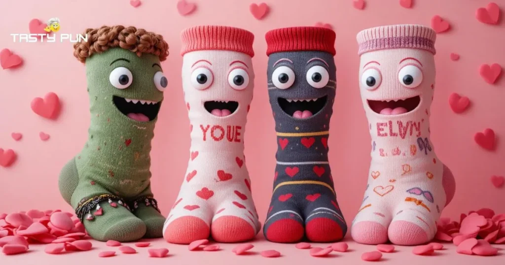 Valentine’s Sock Puns Questions and Answers