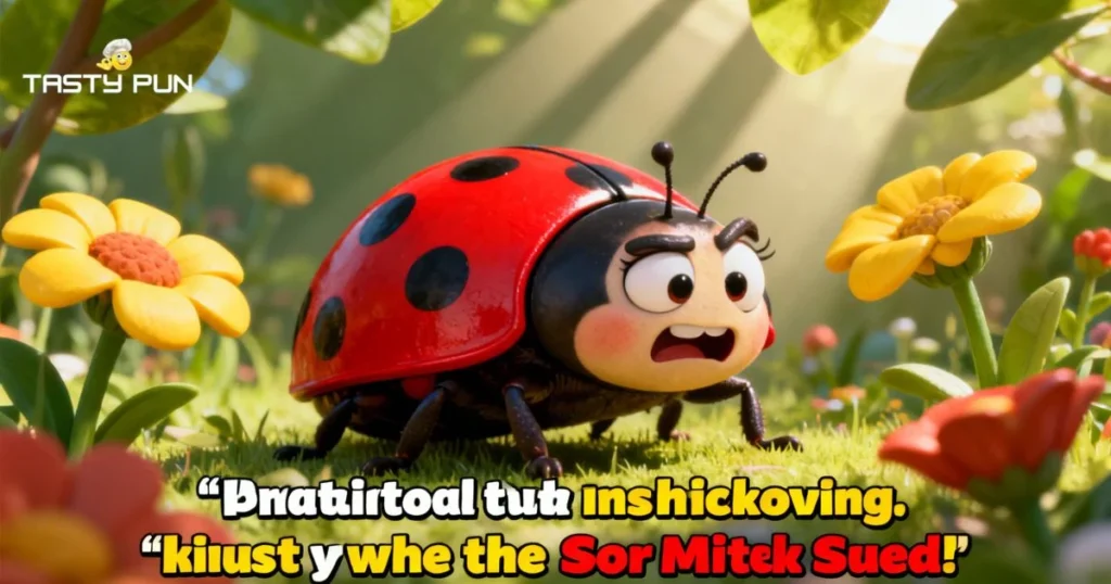 Funny Ladybug Puns Captions