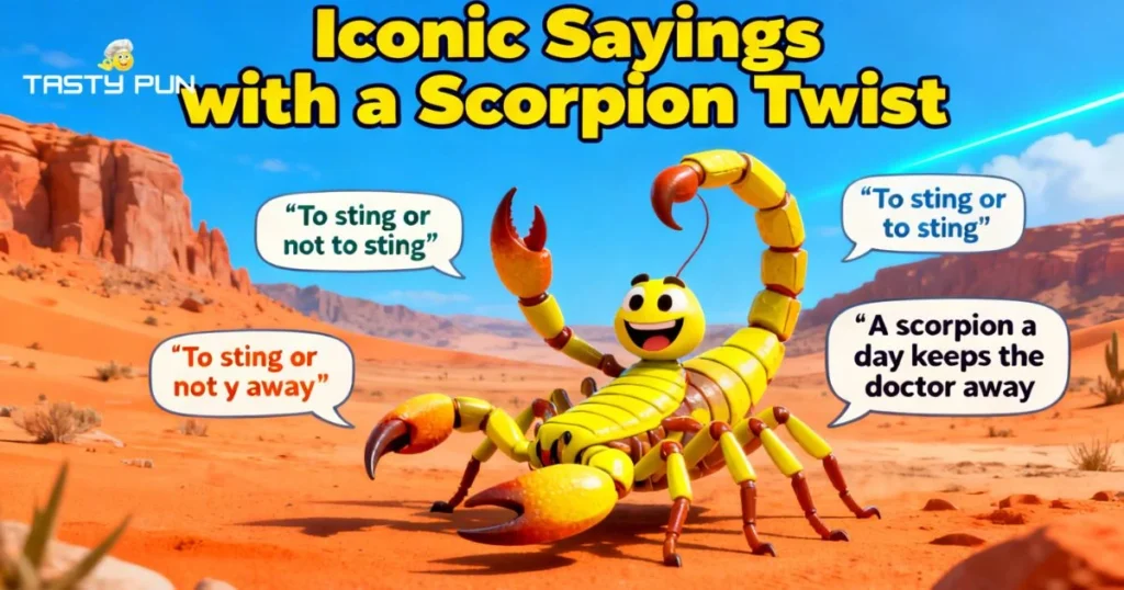 Iconic Sayings With Scorpion