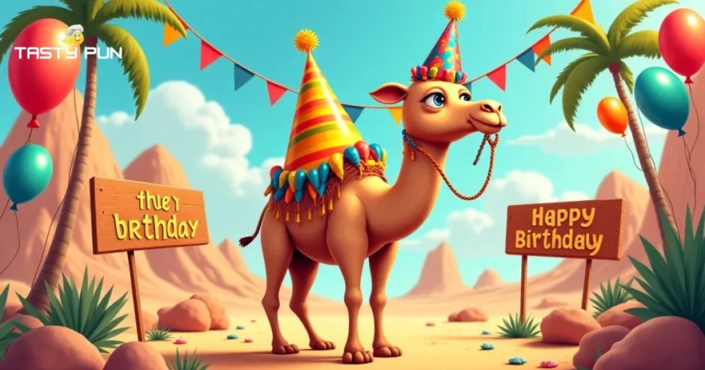 Birthday Camel Puns