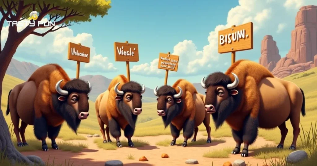 Bison Puns