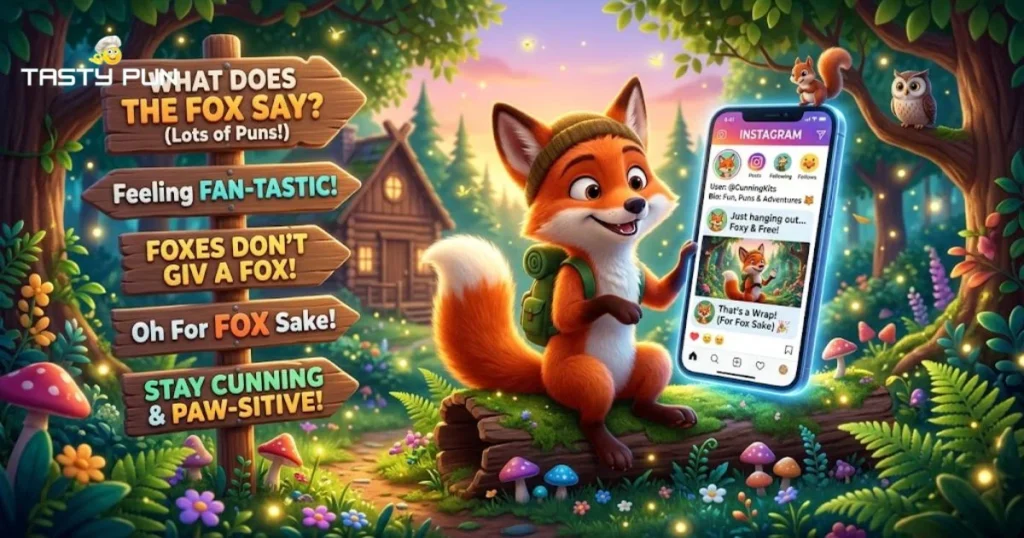 Fox Puns Captions