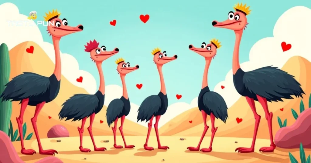 Ostrich Puns For Kids