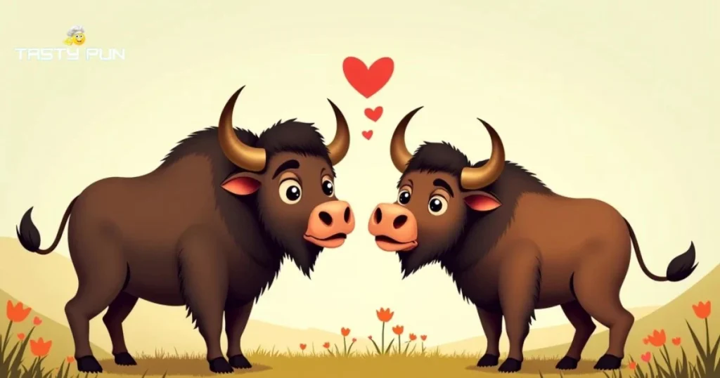 Romantic Buffalo Puns