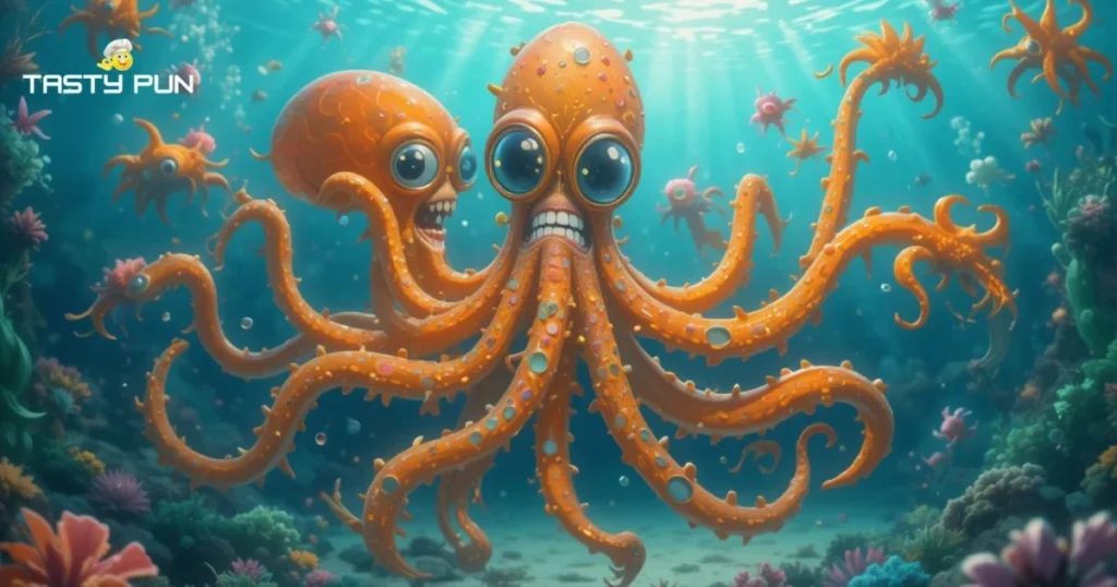 School And Study Squid