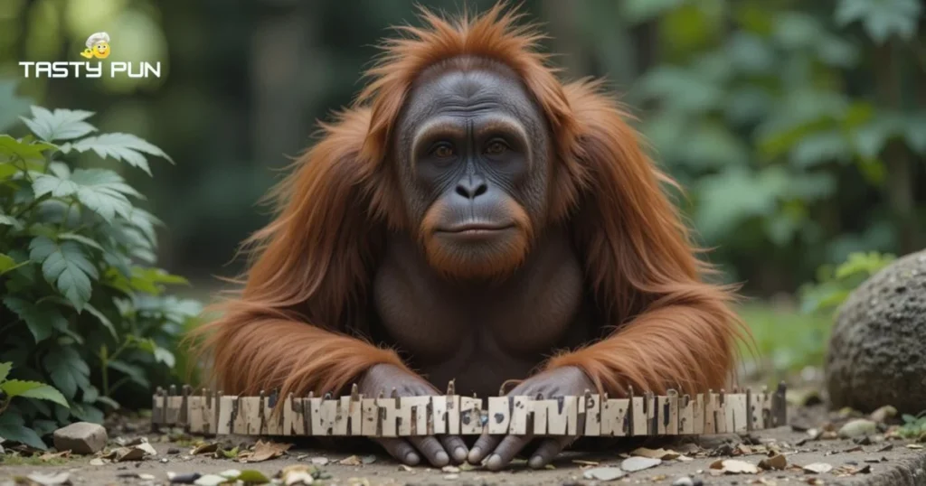Short Funny Orangutan Puns
