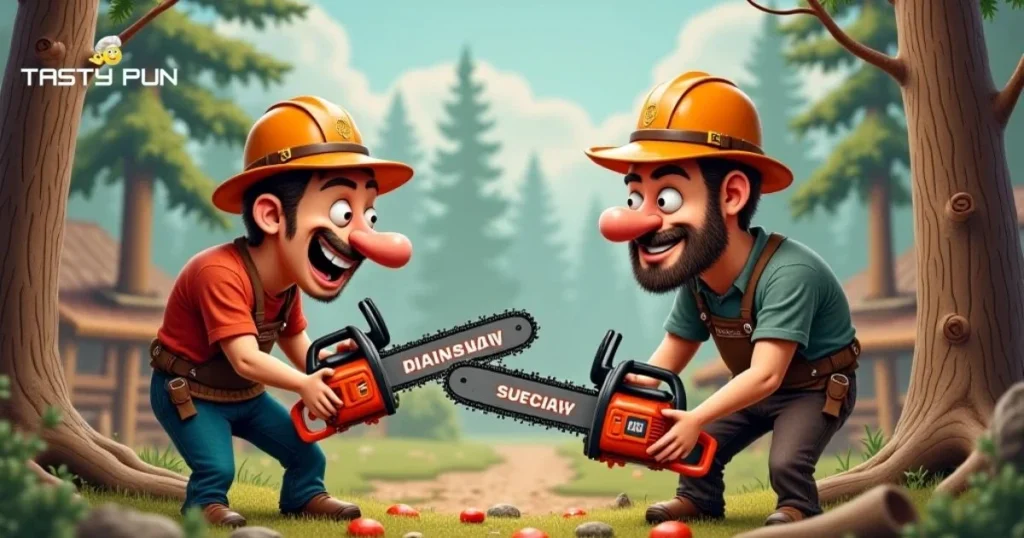 Chainsaws Invented Dad Jokes