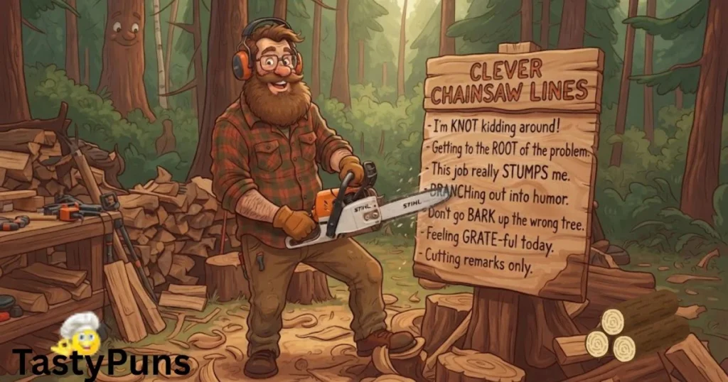 Clever Chainsaw Lines