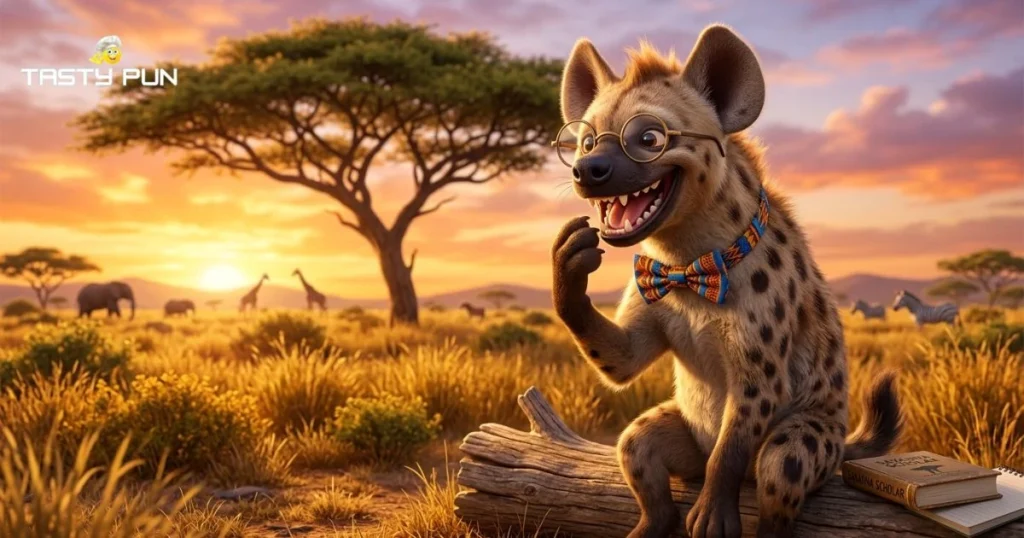 Clever Hyena Puns