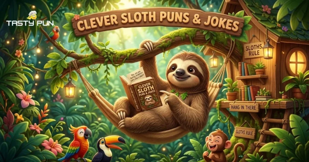Clever Sloth Puns