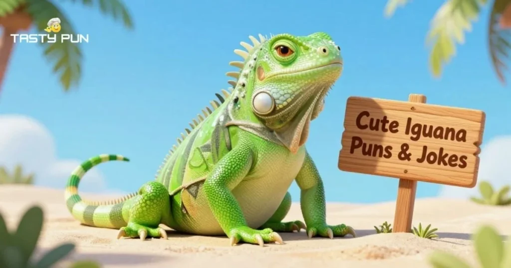 Cute Iguana Puns