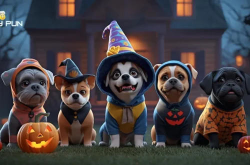 Halloween Dog Puns