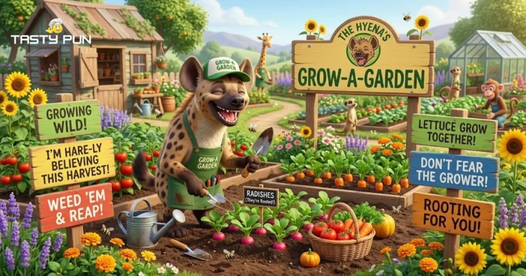 Hyena Grow A Garden