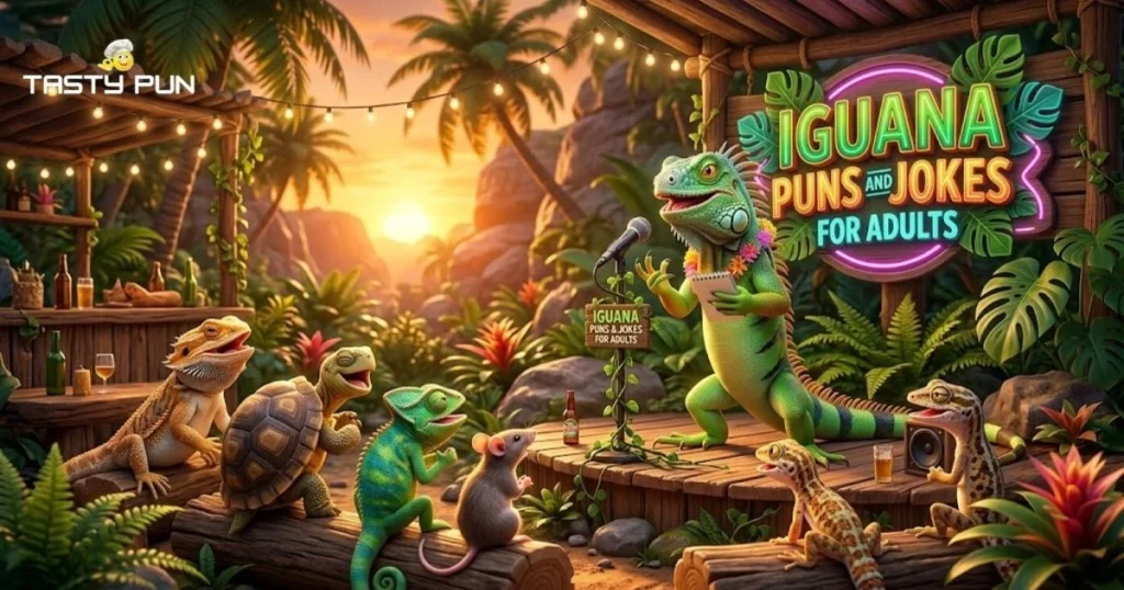 Iguana Puns And Jokes For Adults
