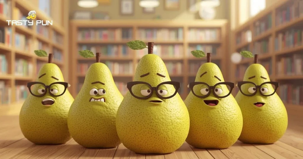 Nerdy And Clever Pear Puns