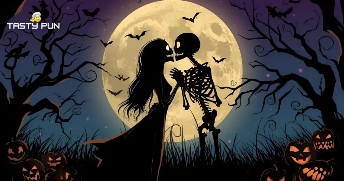 Romantic Halloween Puns