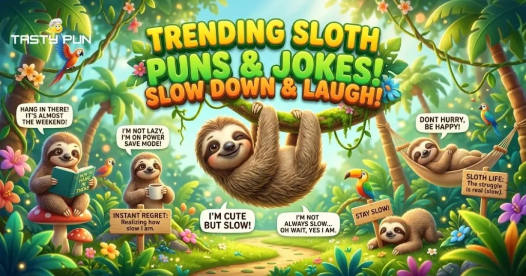 Trending Sloth Puns
