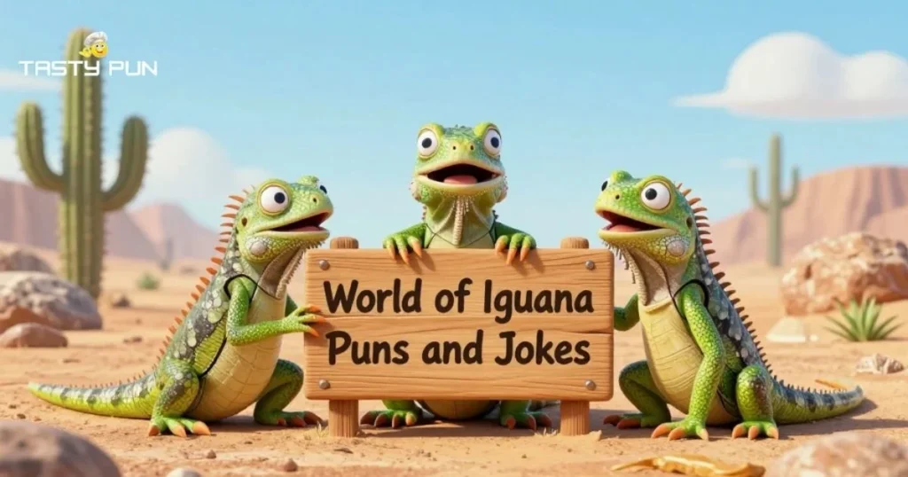 World Of Iguana Puns