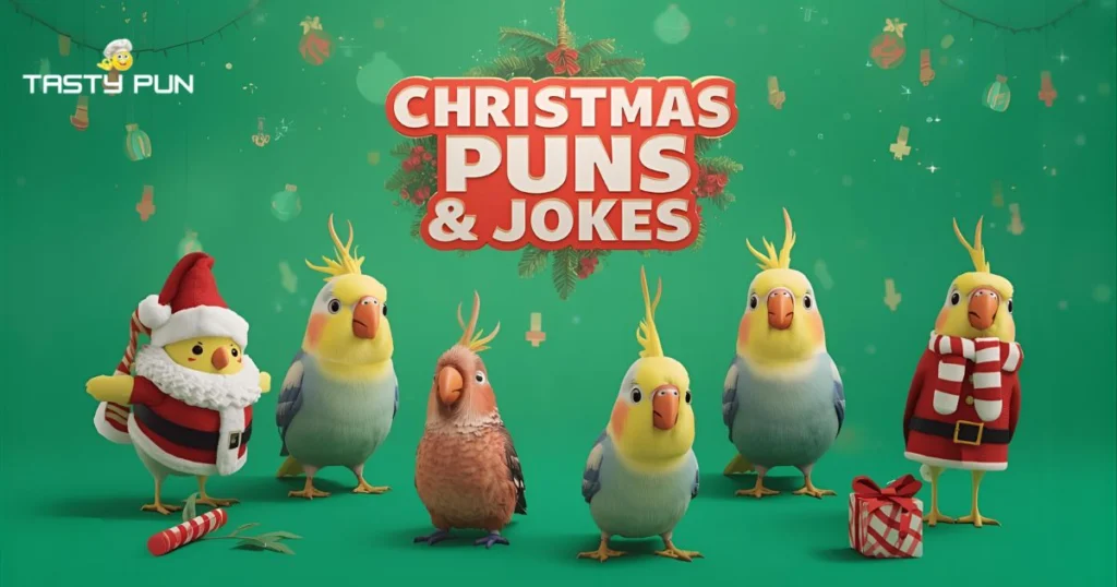 Cockatiel Christmas Puns & Jokes