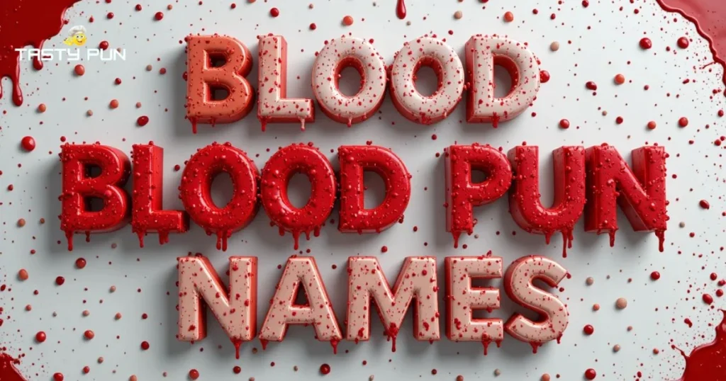 Blood Pun Names