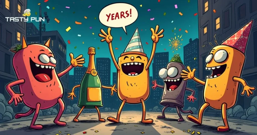Cheeky New Year Puns
