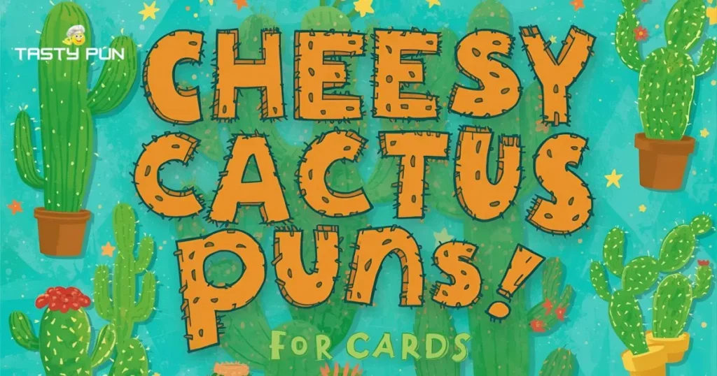 Cheesy Cactus Puns Perfect For Cards