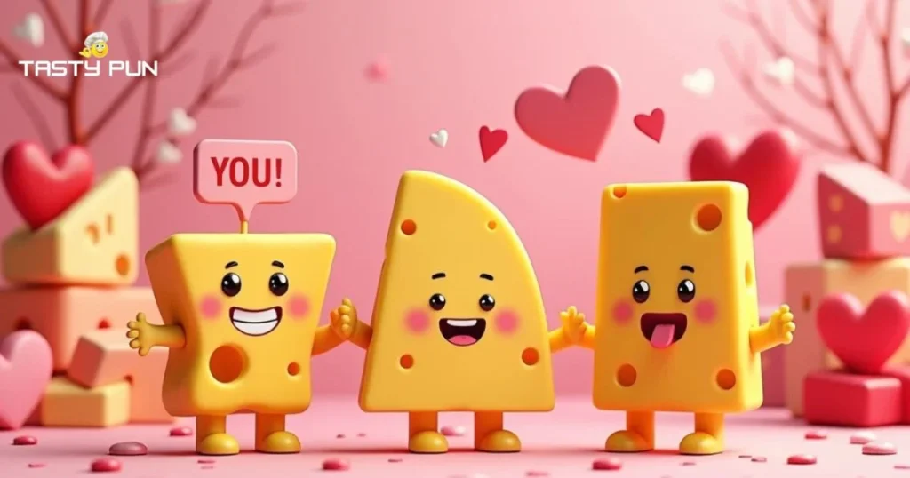 Cheesy Valentines Day Card Puns