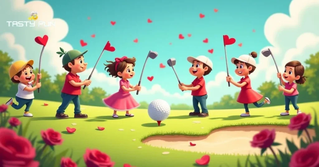 Creative Golf Puns For Valentine Party Games