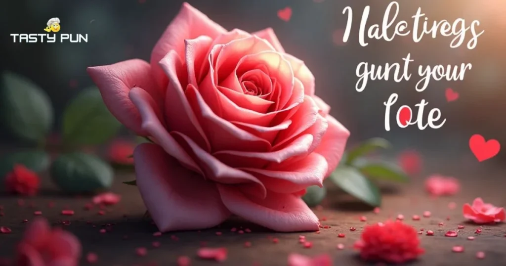 Flirty Rose Puns For Him Or Her